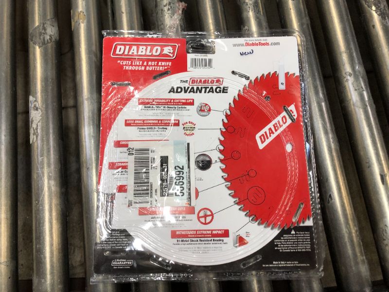 Photo 3 of Diablo D1296L 12 in. 96 Tooth Laminate/Melamine Saw Blade