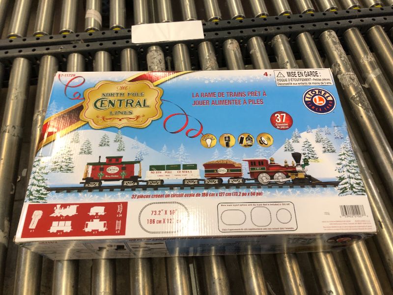 Photo 1 of Lionel Trains North Pole Central Ready to Play Battery Power Christmas Train Set