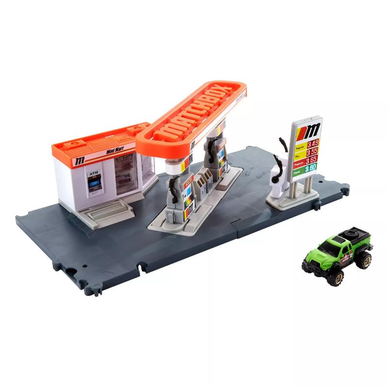 Photo 1 of Matchbox Action Drivers Matchbox Fuel Station Playset
