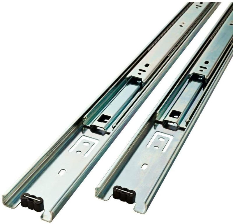 Photo 1 of 10 Pack Promark 3-Section 100 LB Capacity Full Extension Ball Bearing Side Mount Drawer Slides (26 Inches)
