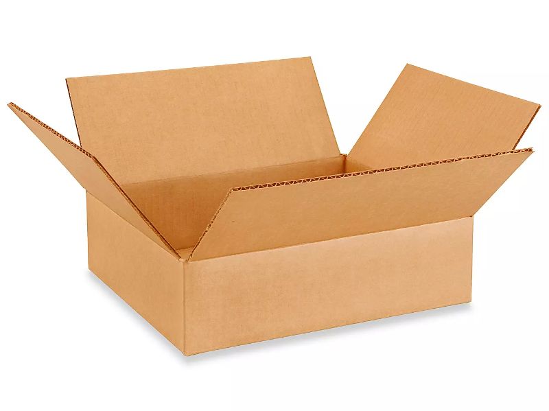 Photo 1 of 25 pack of 12 x 10 x 3" Corrugated boxes 