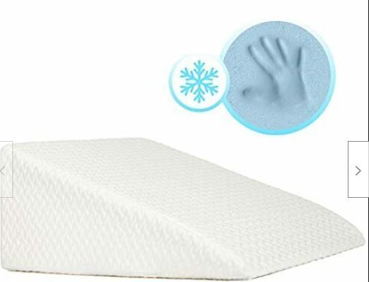 Photo 1 of 12" Bed Wedge Pillow w/ Memory Foam Top -Helps w/ Acid Reflux and Gerds, Reduce
