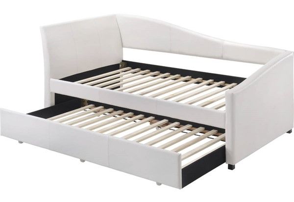 Photo 1 of Acme Furniture Jedda White Trundle Daybed
