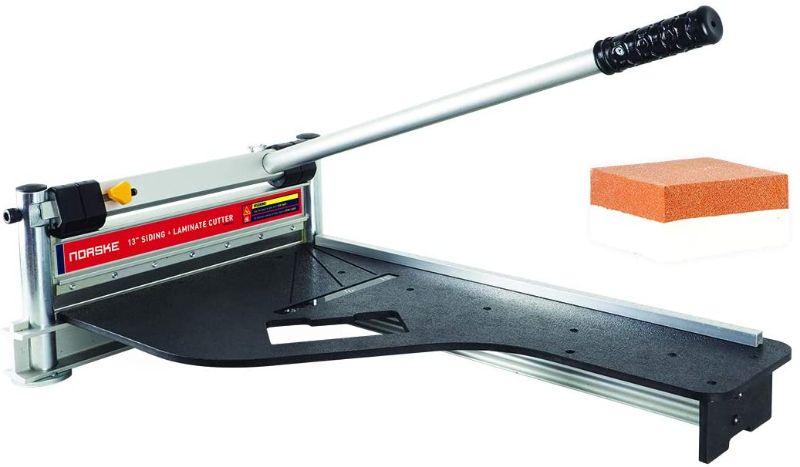 Photo 1 of Norske Tools Newly Improved NMAP001 13 inch Laminate Flooring and Siding Cutter with Heavy Duty Fixed Aluminum Fence and Built-in Precision Angled Miter Settings
