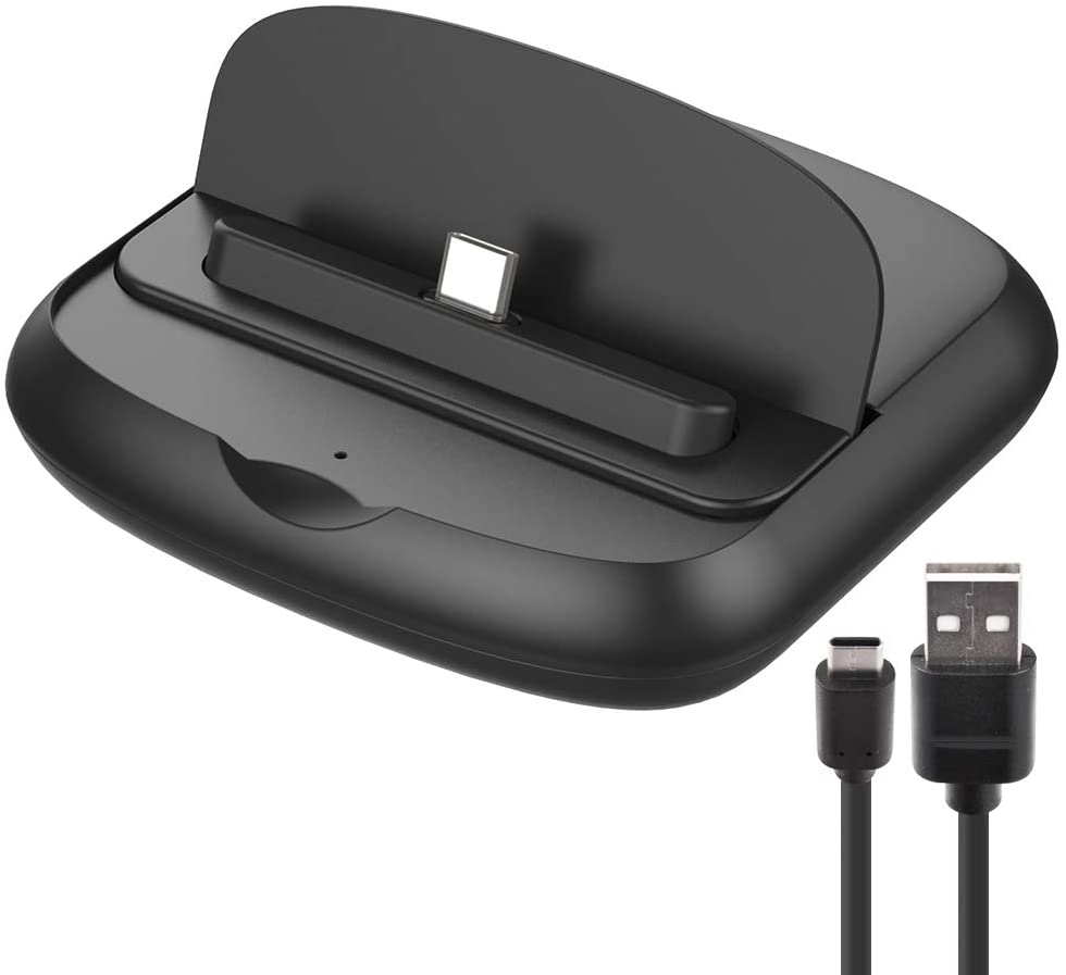 Photo 1 of Ravol Charging Stand for Nintendo Switch/Switch-OLED, Foldable Mini Charging Display Dock Station with USB Type C Port (Adapter Not Included)
