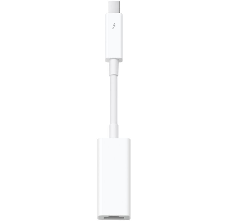 Photo 1 of Apple Thunderbolt to Gigabit Ethernet Adapter MD463LL/A - White