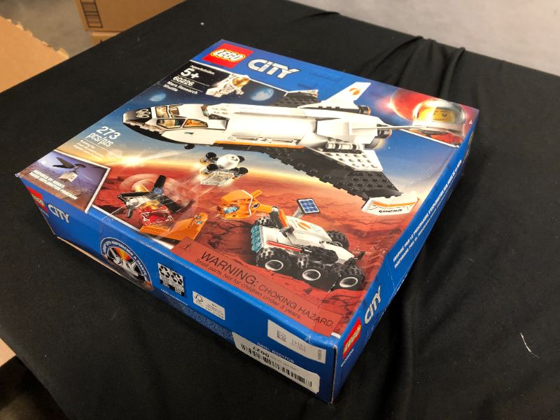 Photo 3 of LEGO City Space Mars Research Shuttle 60226 Space Shuttle Toy Building Kit with Mars Rover and Astronaut Minifigures, Top STEM Toy for Boys and Girls (273 Pieces)
