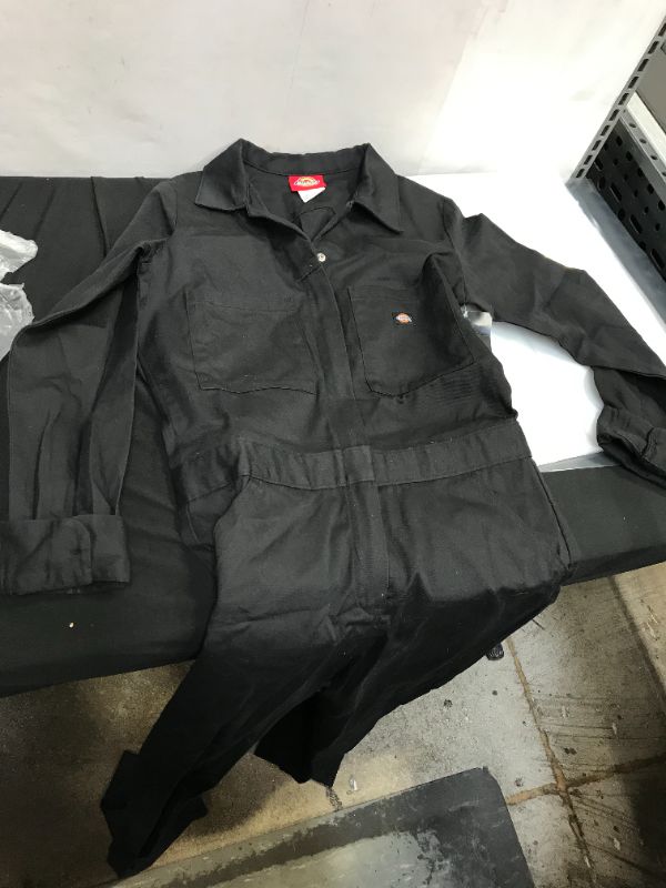 Photo 2 of Dickies Women's Long Sleeve Coveralls - Black Size SMALL (FV483)
