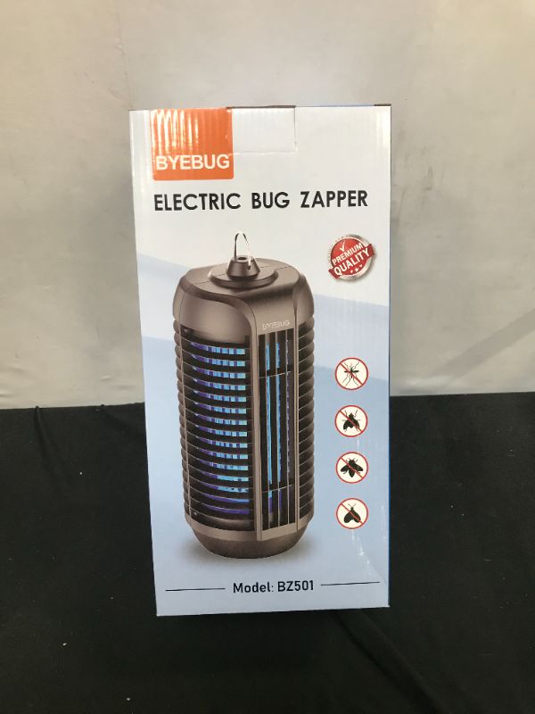 Photo 2 of BYEBUG 20W Bug/Mosquito Zapper Indoor, Mosquito Killer, Fly Insect Trap for Garage, Patio, Backyard, Home
