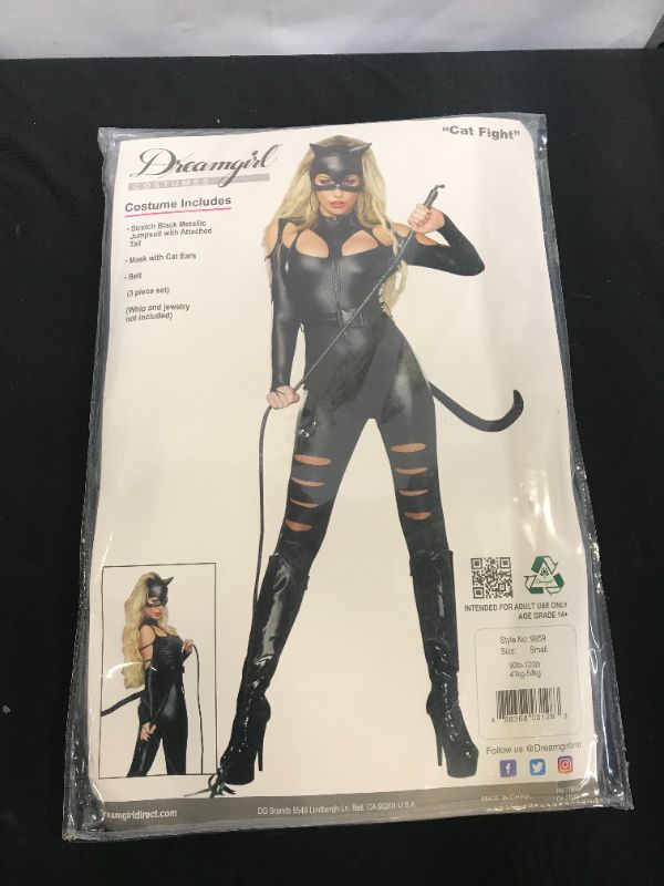 Photo 2 of Dreamgirl Women's Catwoman Costume Small