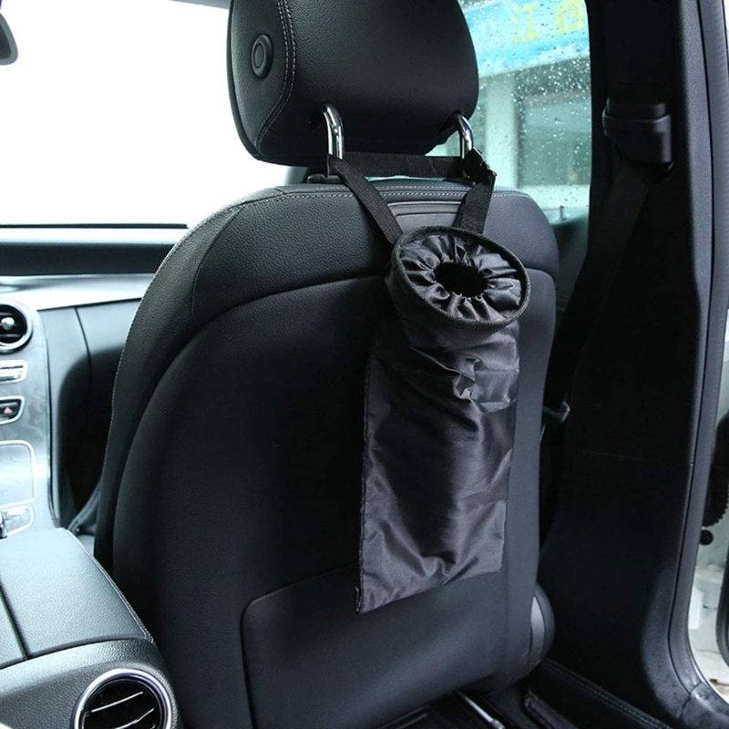 Photo 1 of 2 pack - CHXIHome Car Seat Rear Storage Bag, Black Waterproof Bag, Adjustable Seat Storage Bag,210D Oxford Material
