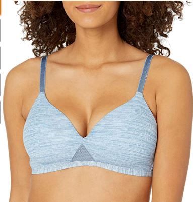 Photo 1 of Hanes Women's Oh So Light Foam ComfortFlex Fit Wirefree Bra MHG521 SIZE SMALL
