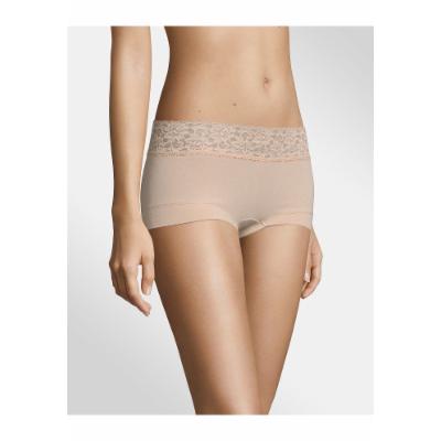 Photo 1 of Maidenform Women's Cotton Dream Lace Boyshort Underwear 40859 SIZE 9 XXL
