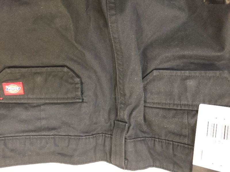 Photo 4 of Dickies Women's Relaxed Cargo Pants - Rinsed Black Size 14 (FP777)
