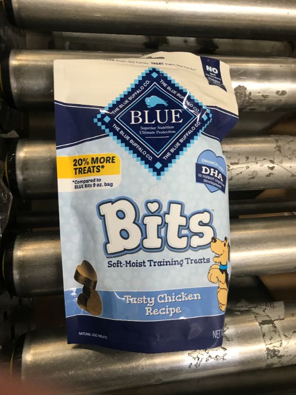 Photo 2 of (EXP 06/10/22) Blue Buffalo Blue Bits Natural Soft-Moist Training Dog Treats
