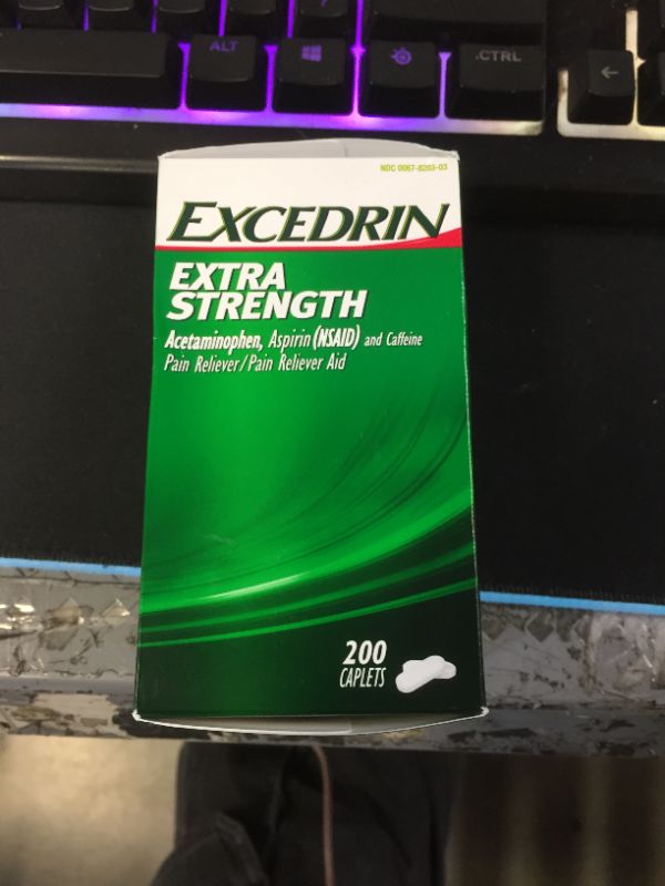 Photo 1 of Extra Strength Caplets for Headache Pain Relief Exp 12.22