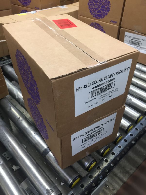 Photo 1 of OREO Original, OREO Golden, CHIPS AHOY! & Nutter Butter Cookie Snacks Variety Pack, School Lunch Box Snacks, 56 Snack Packs (2 Cookies Per Pack) MAY/26/2021