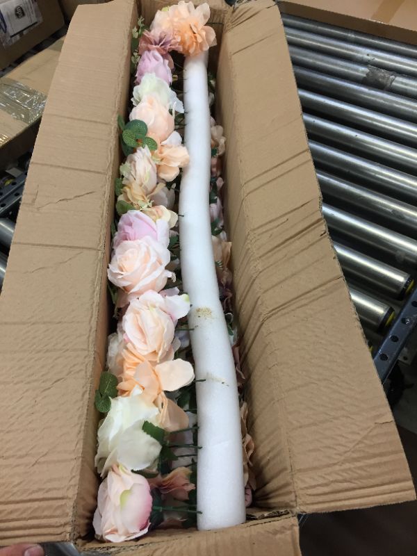 Photo 1 of ARTIFICIAL ROSE GARLAND 3.3FT FAKE ROSE VINES WEDDING FLOWERS STRING