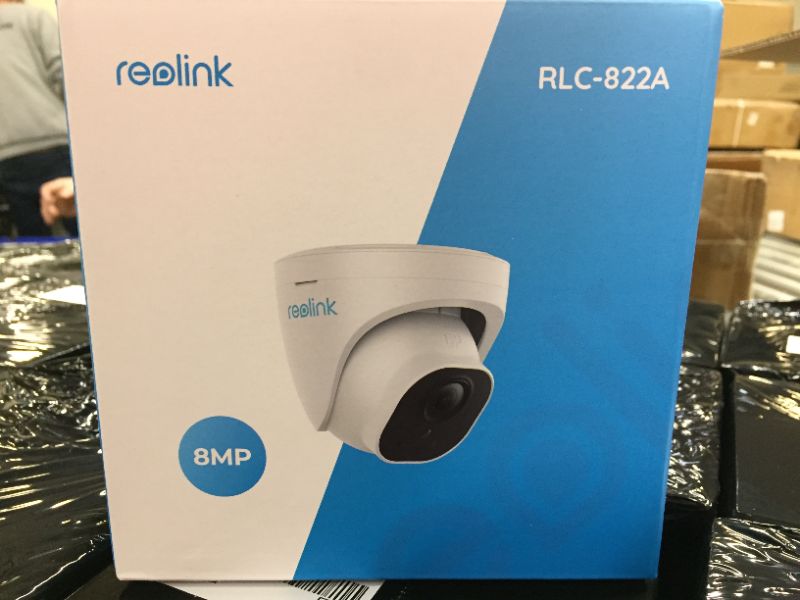 Photo 2 of Reolink 4K PoE Security Camera with 3X Optical Zoom, Human/Vehicle Detection, RLC-822A
[[ FACTORY SEALED ]]