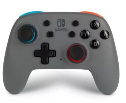 Photo 1 of PowerA Enhanced Nano Wireless Controller for Nintendo Switch - Gray
