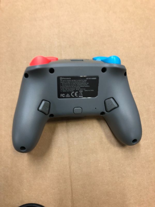 Photo 2 of PowerA Enhanced Nano Wireless Controller for Nintendo Switch - Gray
