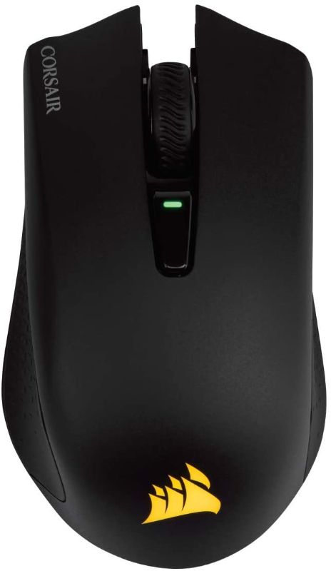 Photo 1 of Corsair Harpoon RGB Wireless - Wireless Rechargeable Gaming Mouse with SLIPSTREAM Technology - 10,000 DPI Optical Sensor
