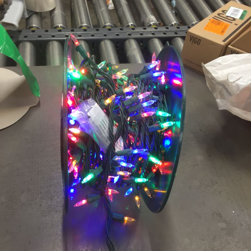 Photo 1 of  300 LED Color Changing Warm White to Multicolor Christmas Lights