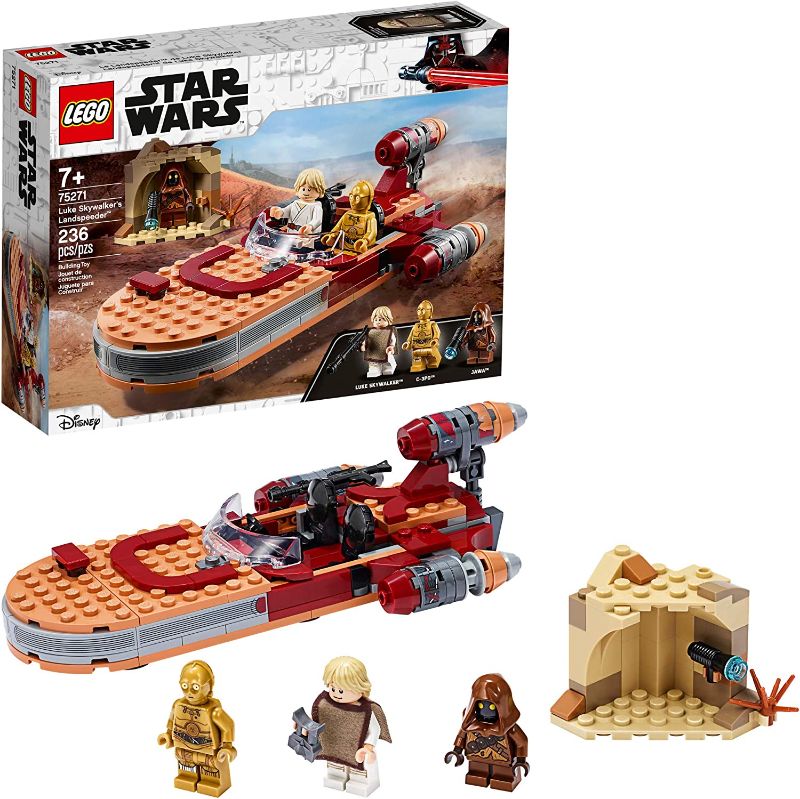 Photo 1 of LEGO Star Wars: A New Hope Luke Skywalker's Landspeeder 75271 Building Kit, Collectible Star Wars Set (236 Pieces)
