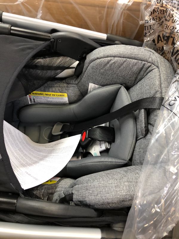 Photo 3 of Evenflo Pivot Xpand Modular Travel System with Safemax Infant Car Seat-Percheron