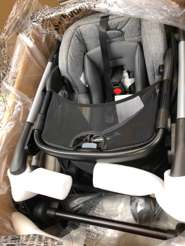 Photo 2 of Evenflo Pivot Xpand Modular Travel System with Safemax Infant Car Seat-Percheron