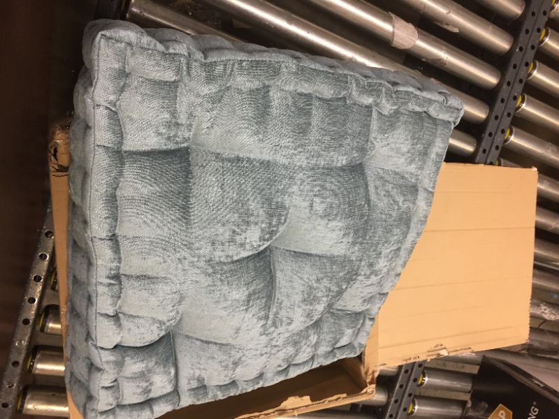 Photo 1 of 20"x20" Oversize Diah Poly Chenille Square Floor Pillow

