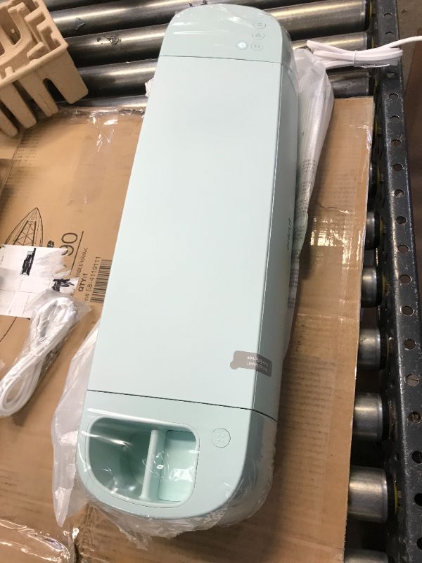 Photo 5 of Cricut Explore 3 Machine - DIY Machine Compatible with Matless Cutting Cricut Smart Materials | Make Custom Vinyl Decals, Custom HTV Iron On T Shirts, and Intricate Paper Projects Fast--packaging is damaged
