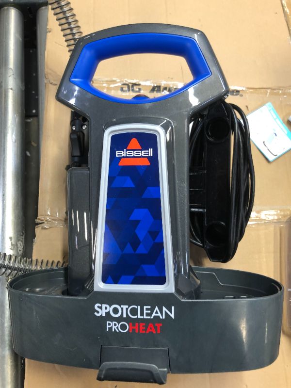 Photo 2 of Bissell SpotClean ProHeat Portable Spot and Stain Carpet Cleaner, 2694, Blue
