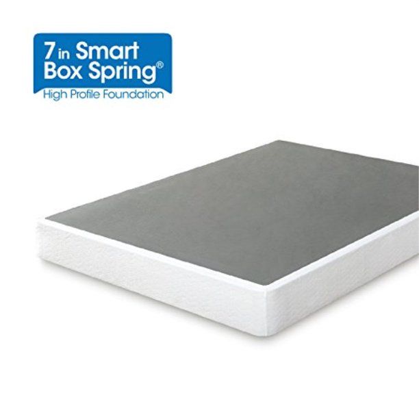 Photo 1 of Zinus 7 inch Smart Box Spring/Mattress Foundation/Strong Steel Structure/Easy Assembly