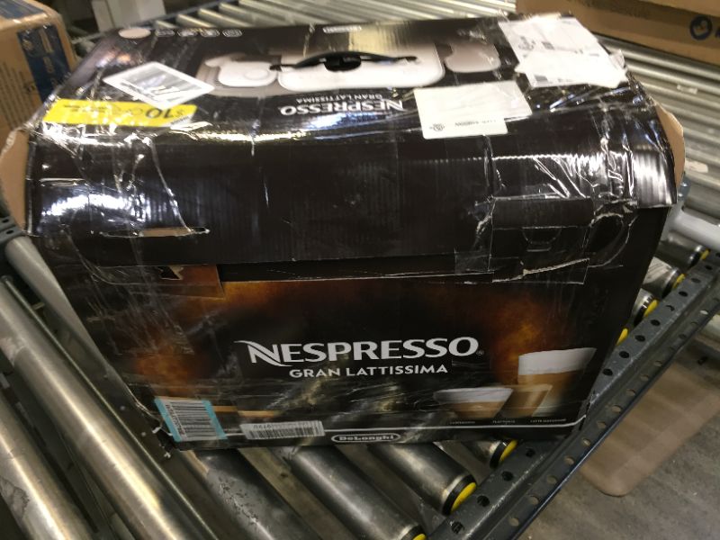 Photo 4 of Nespresso Gran Lattissima Espresso Machine by De'Longhi, White
