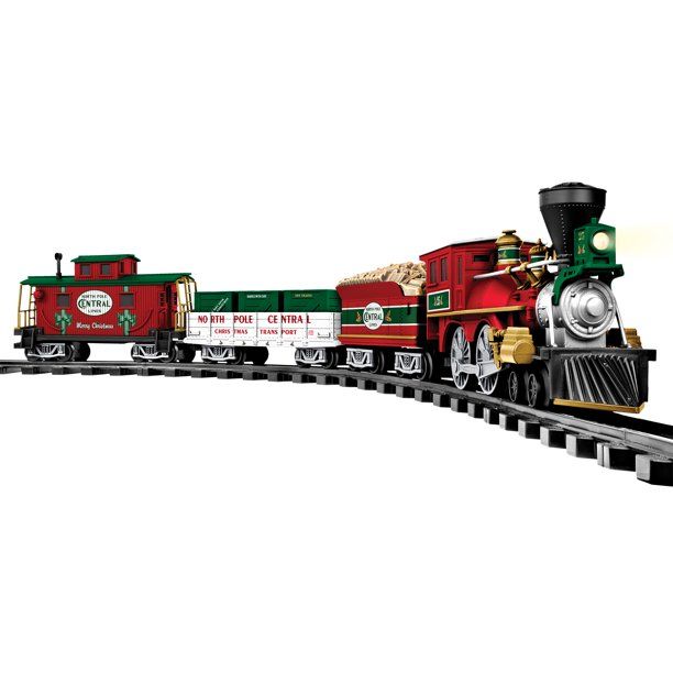 Photo 1 of Lionel North Pole Central Battery Operated Train Set with Remote Control
