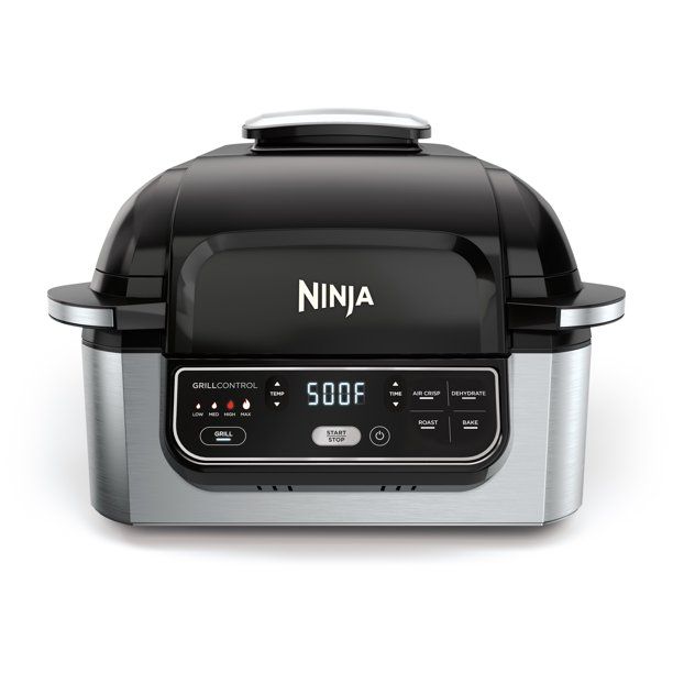 Photo 1 of Ninja AG301 Foodi 5-in-1 Indoor Grill with 4-Quart Air Fryer
