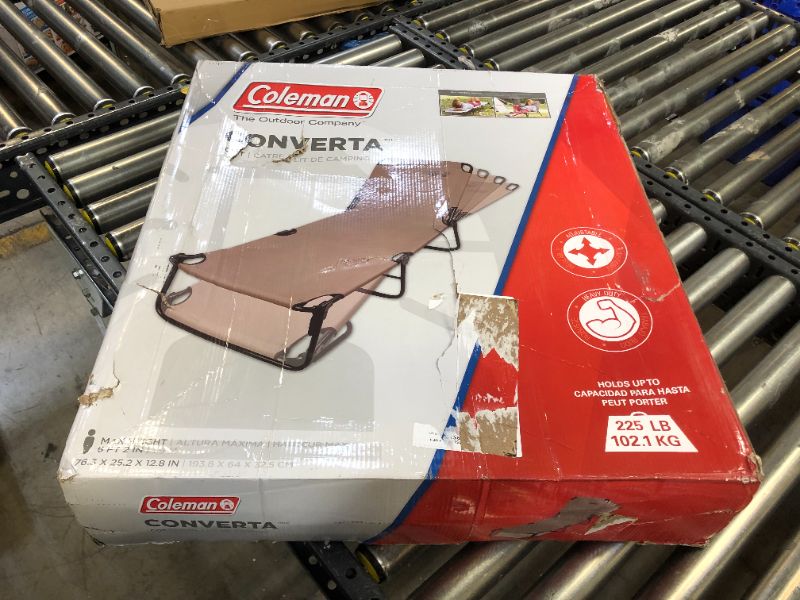 Photo 1 of Coleman Convertible Cot

