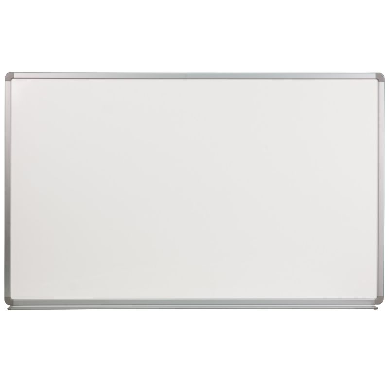 Photo 1 of Flash Furniture 5' W x 3' H Porcelain Magnetic Marker Board
