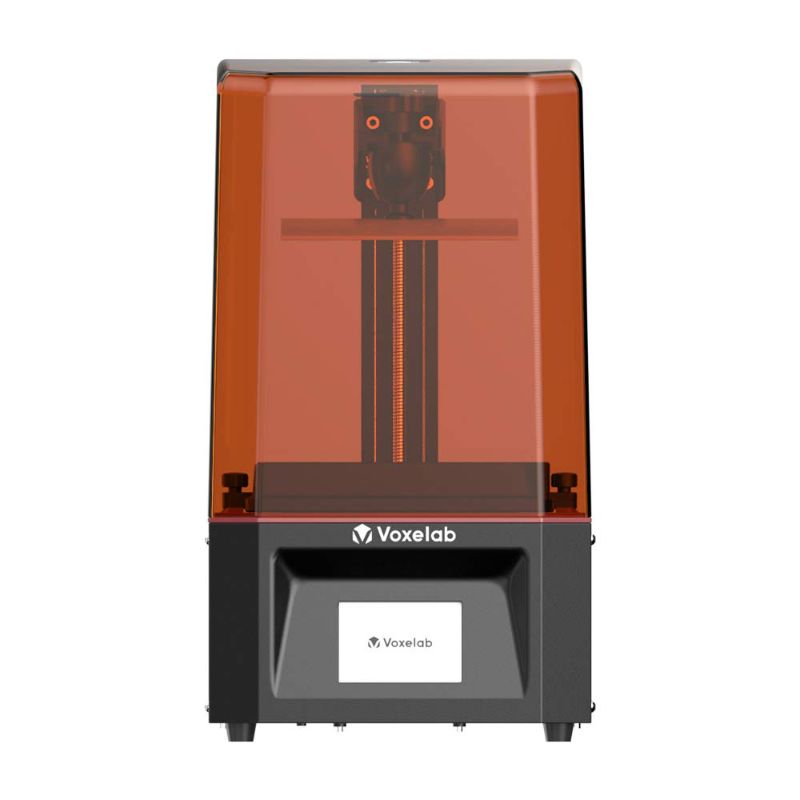 Photo 1 of VOXELAB Polaris 3D Printer, UV Photocuring LCD Resin Printer with 3.5'' Smart Touch Color Screen Off-line Print 4.53in(L) x 2.56in(W) x 6.10in(H) Printing Size (Black)
