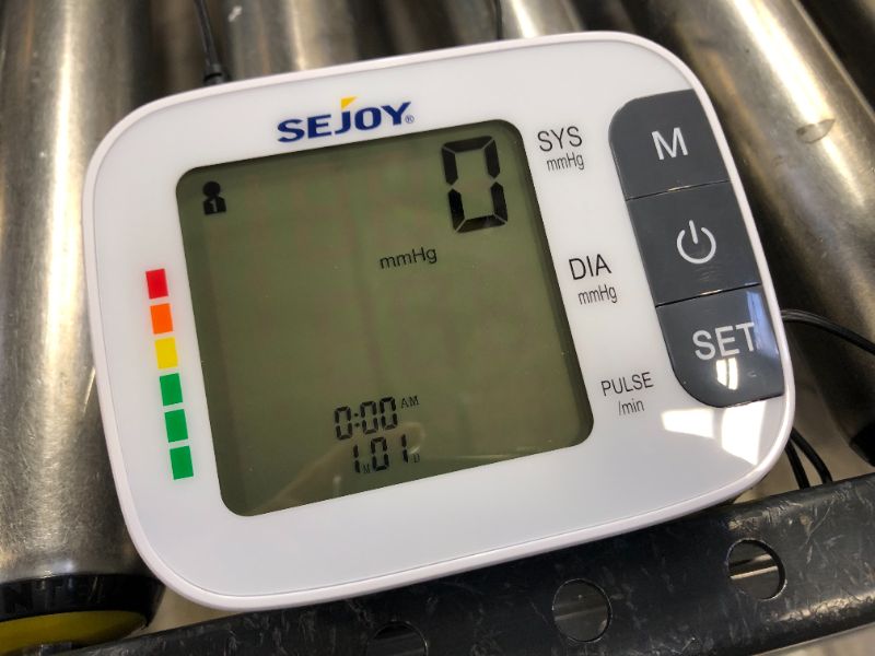 Photo 1 of SEJOY® Upper Arm Automatic Digital Blood Pressure Monitor
