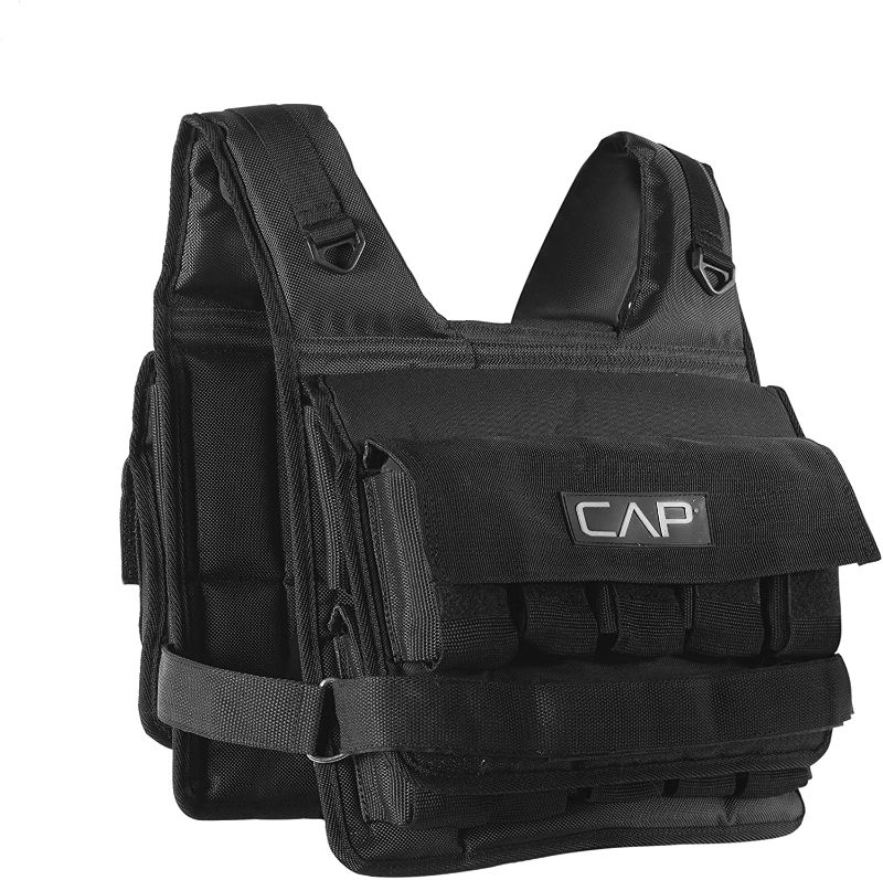 Photo 1 of CAP Barbell 20-150 Lb Adjustable Weighted Vest, Regular and Short Options
