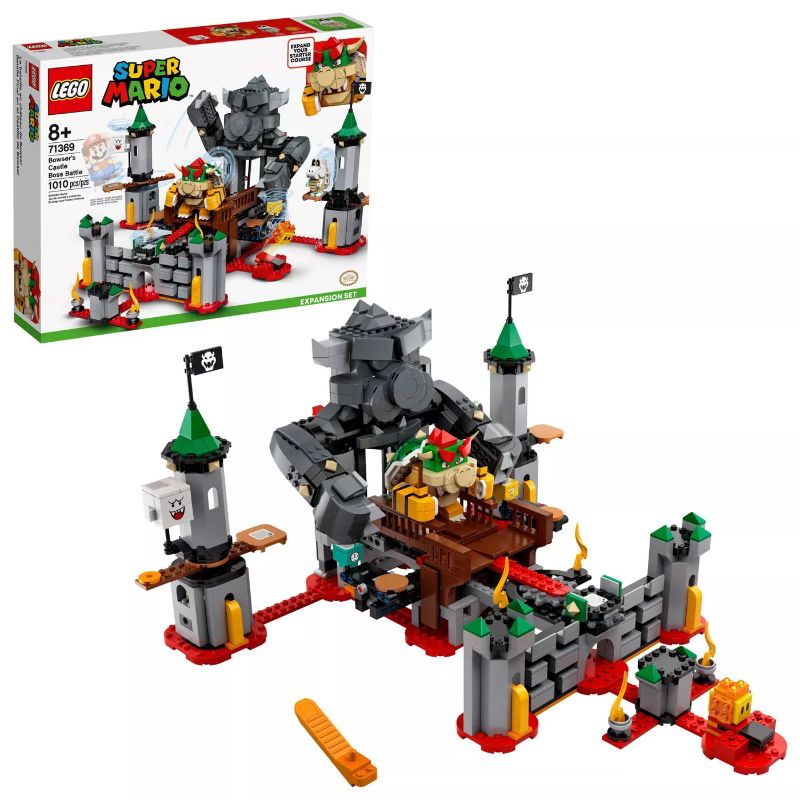 Photo 1 of LEGO Super Mario Bowser's Castle Boss Battle Expansion Set Unique Toy for Creative Kids 71369
