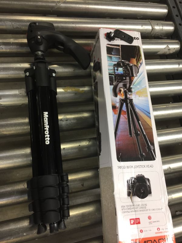 Photo 1 of Manfrotto Compact Action Aluminum Tripod (Black)