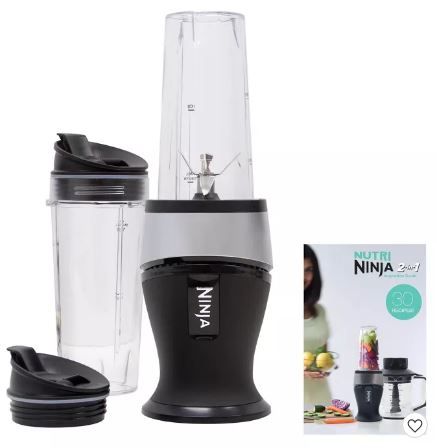 Photo 1 of Ninja Fit Single-Serve Blender with Two 16oz Cups - QB3001SS
