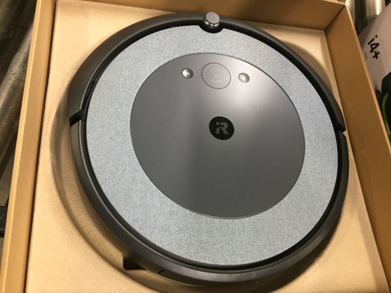 Photo 1 of iRobot Roomba i4+ (4552) Robot Vacuum with Automatic Dirt Disposal - Empties Itself for up to 60 Days, Wi-Fi Connected Mapping, Compatible with Alexa, Ideal for Pet Hair, Carpets
