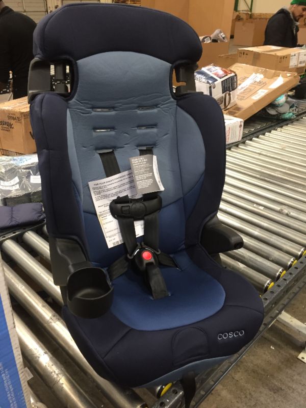 Photo 2 of Cosco Finale DX 2 in 1 Booster Car Seat Sport Blue