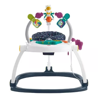 Photo 1 of Fisher-Price Playroom Astro Kitty SpaceSaver Jumperoo Chair Seat & Baby Bouncer with Interactive Controls, Music, Lights, and Sounds for Ages 2 and Up
