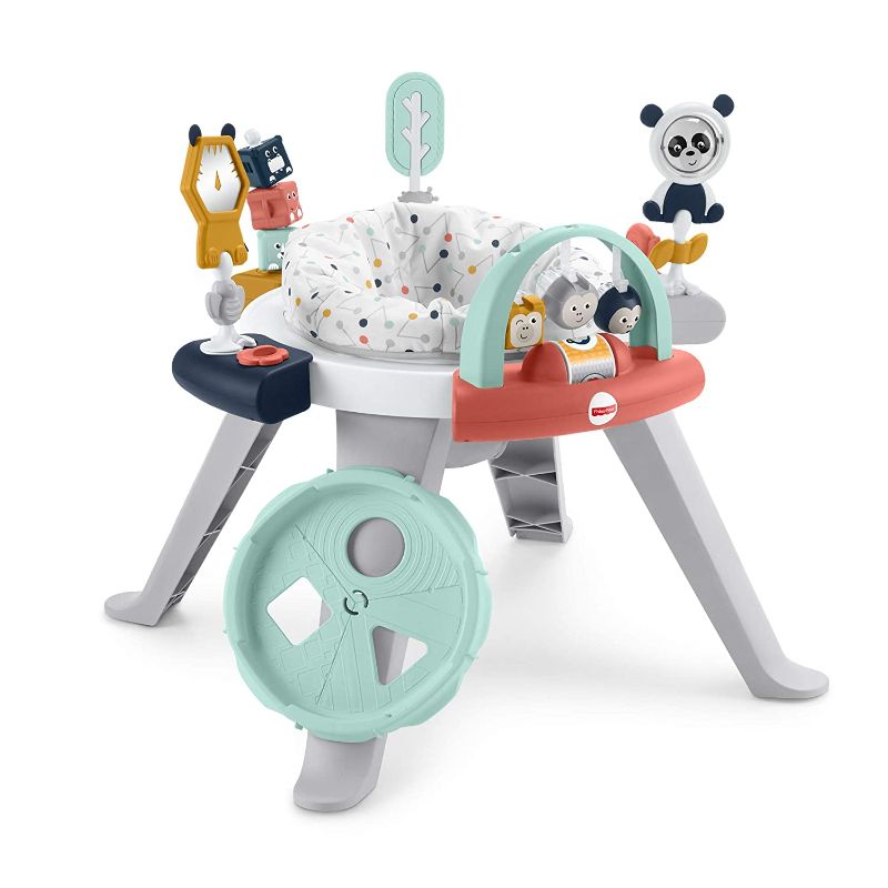 Photo 1 of Fisher-Price 3-in-1 Spin and Sort Activity Center - Happy Dots, Infant to Toddler Toy , 5x5x5 Inch (Pack of 1)
