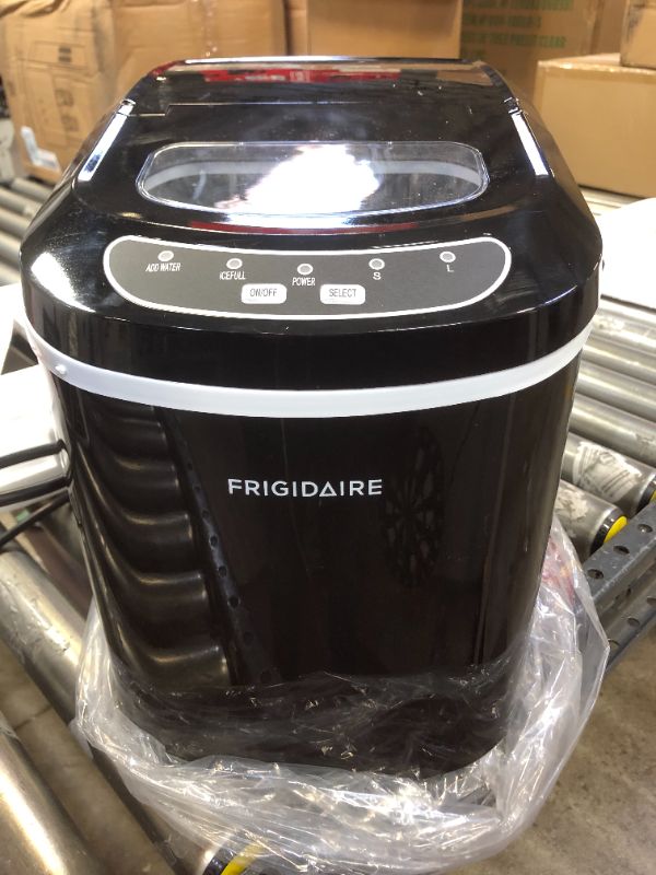 Photo 2 of FRIGIDAIRE EFIC101-BLACK Portable Compact Maker, 26 lb per Day, Ice Making Machine, Black